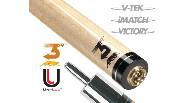 Predator 314³ Shaft Uni-Loc 3. Gen 2015 (silver collar)
