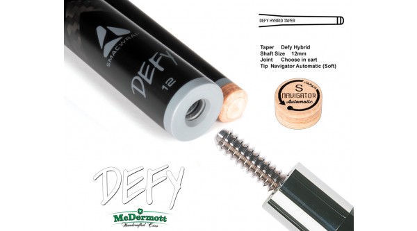McDermott DEFY Shaft 3/8"x10 Joint, 12mm, grey ring