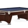 Brunswick Gold Crown VI Skyline Walnut 9ft Nickel Trimm