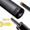 Predator REVO Cue Shaft 12.4mm Carbon, 3/8x10 joint WVP