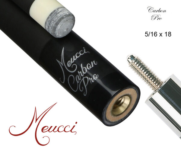 Meucci Carbon Fiber Pro Shaft 12,75 mm, 5/16 x 18, black