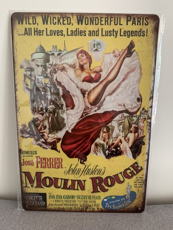 Metall seinapilt Moulin Rouge