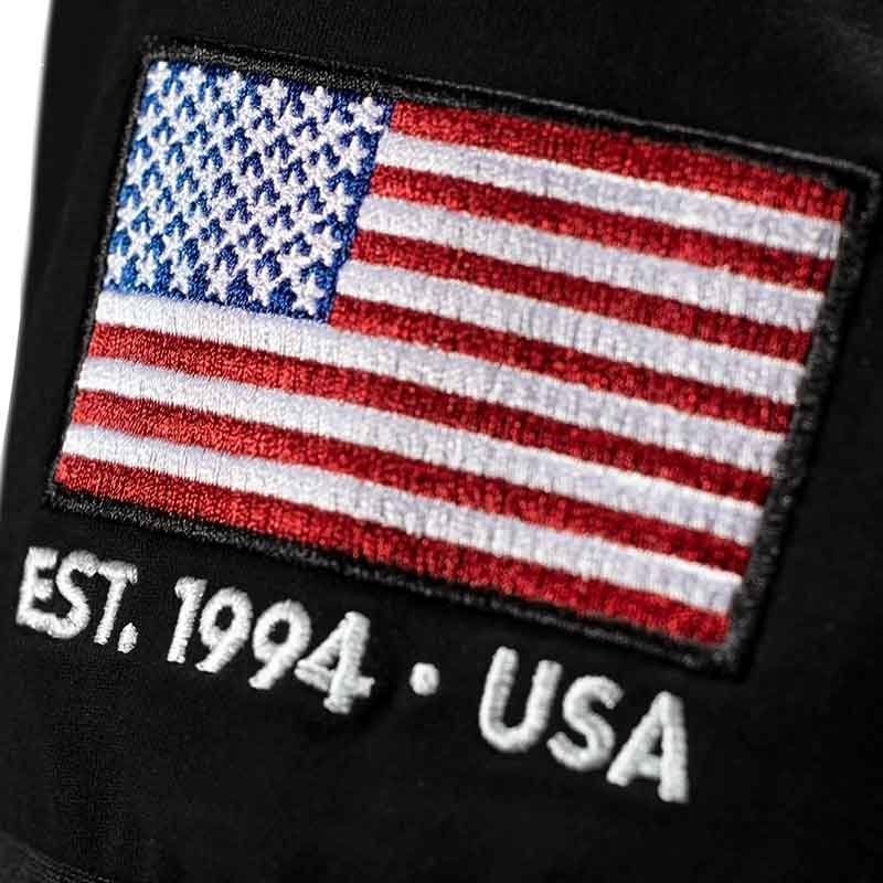 POLO PREDATOR BLACK LOGO USA M (3)