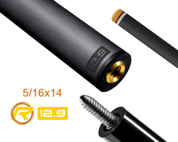 Predator REVO Shaft 12.9 mm Carbon, 5/16x14 Joint WVP