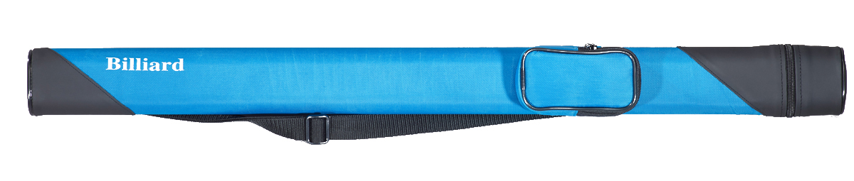 Oval cue case blue 1/1