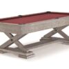 Pool table Brunswick Brixton driftwood 8ft
