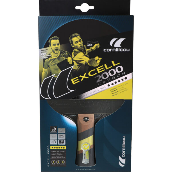 Cornilleau Excell 2000 Carbon Racket Indoor