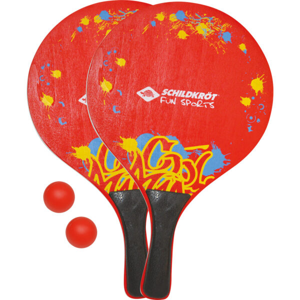 Schildkrot Beach Racket Set XL Red