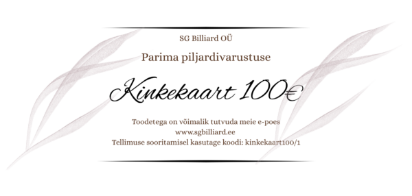 Kinkekaart virtuaalne