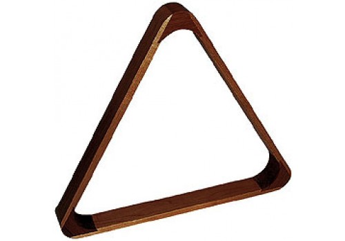 Wooden Triangle Snooker Chestnut