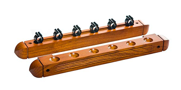 Wall Cue Holder 6-cue Mahogany