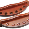 Deluxe Wall Cue Holder 6-cue Chestnut