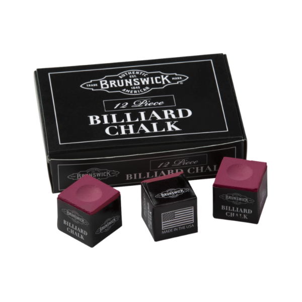 Brunswick Chalk Burgundy 12pcs