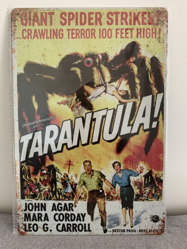 Metal Wall Art Tarantula