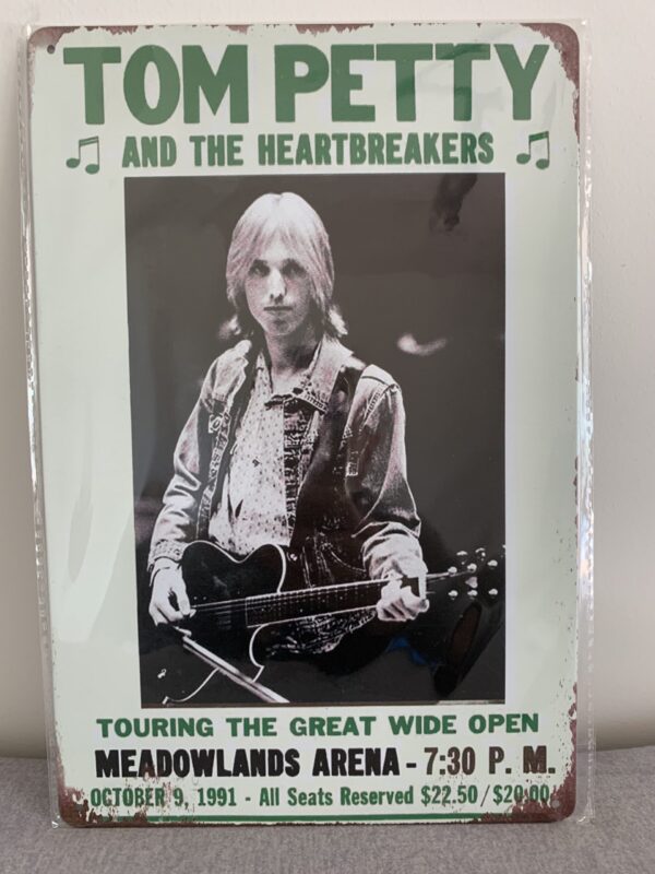 Metal Wall Art Tom Petty