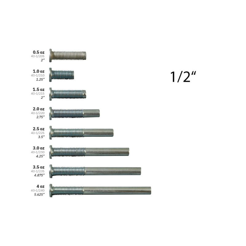 McDermott raskuskruvid 1/2"